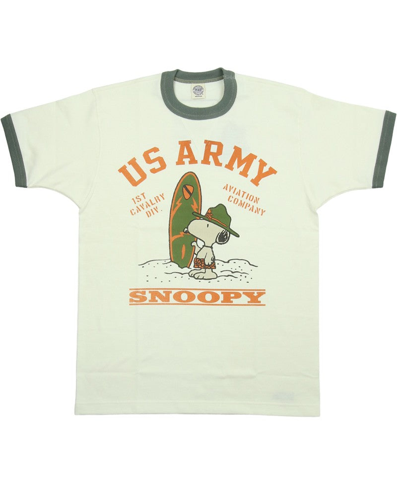TMC2629 / TOYS McCOY PEANUTS TEE　SNOOPY " U S ARMY "