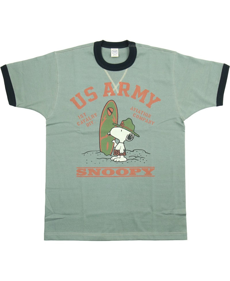 TMC2629 / TOYS McCOY PEANUTS TEE　SNOOPY " U S ARMY "
