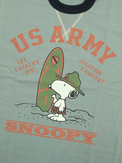 TMC2629 / TOYS McCOY PEANUTS TEE　SNOOPY " U S ARMY "