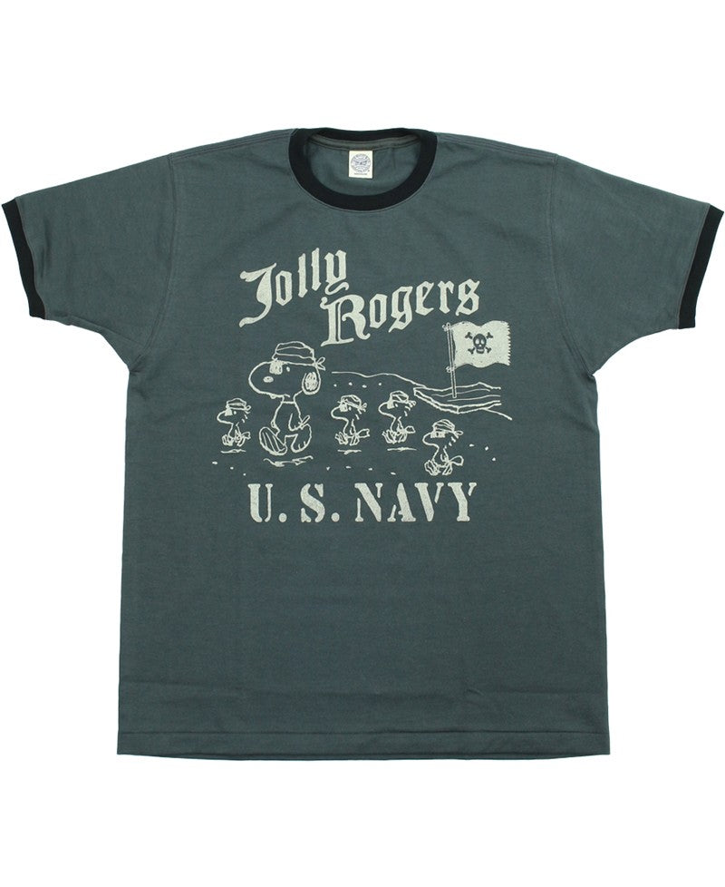 TMC2630 / TOYS McCOY JOHNNY RINGER TEE SNOOPY " JOLLY ROGERS "