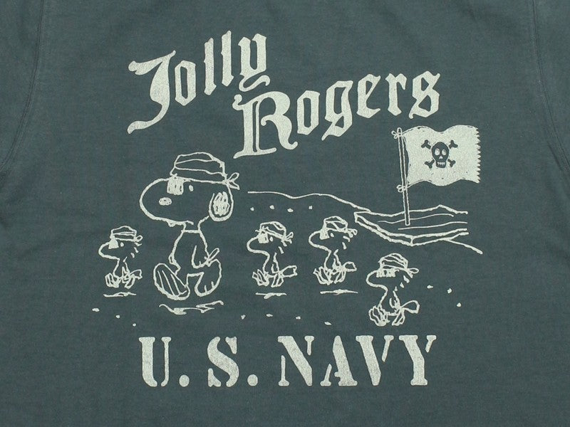 TMC2630 / TOYS McCOY JOHNNY RINGER TEE SNOOPY " JOLLY ROGERS "