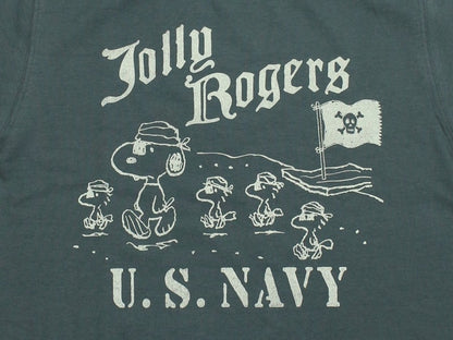 TMC2630 / TOYS McCOY JOHNNY RINGER TEE SNOOPY " JOLLY ROGERS "
