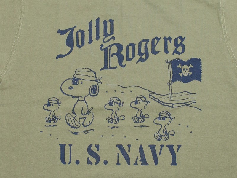 TMC2630 / TOYS McCOY JOHNNY RINGER TEE SNOOPY " JOLLY ROGERS "