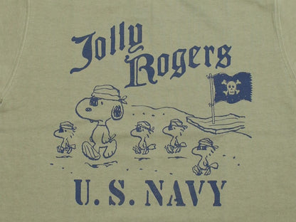 TMC2630 / TOYS McCOY JOHNNY RINGER TEE SNOOPY " JOLLY ROGERS "