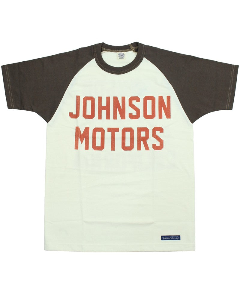 TMC2635 / TOYS McCOY ON ANY SUNDAY RAGLAN TEE " JOHNSON MOTORS "