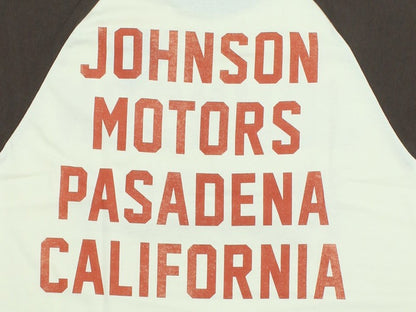 TMC2635 / TOYS McCOY ON ANY SUNDAY RAGLAN TEE " JOHNSON MOTORS "