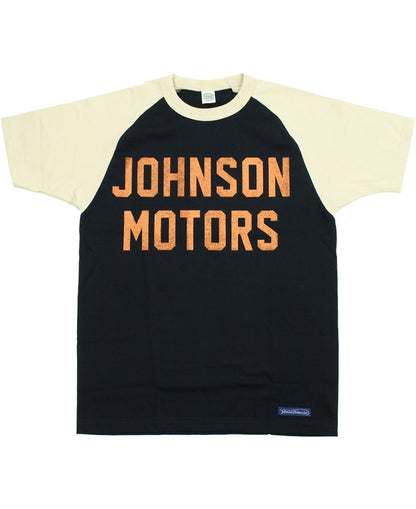 TMC2635 / TOYS McCOY ON ANY SUNDAY RAGLAN TEE " JOHNSON MOTORS "