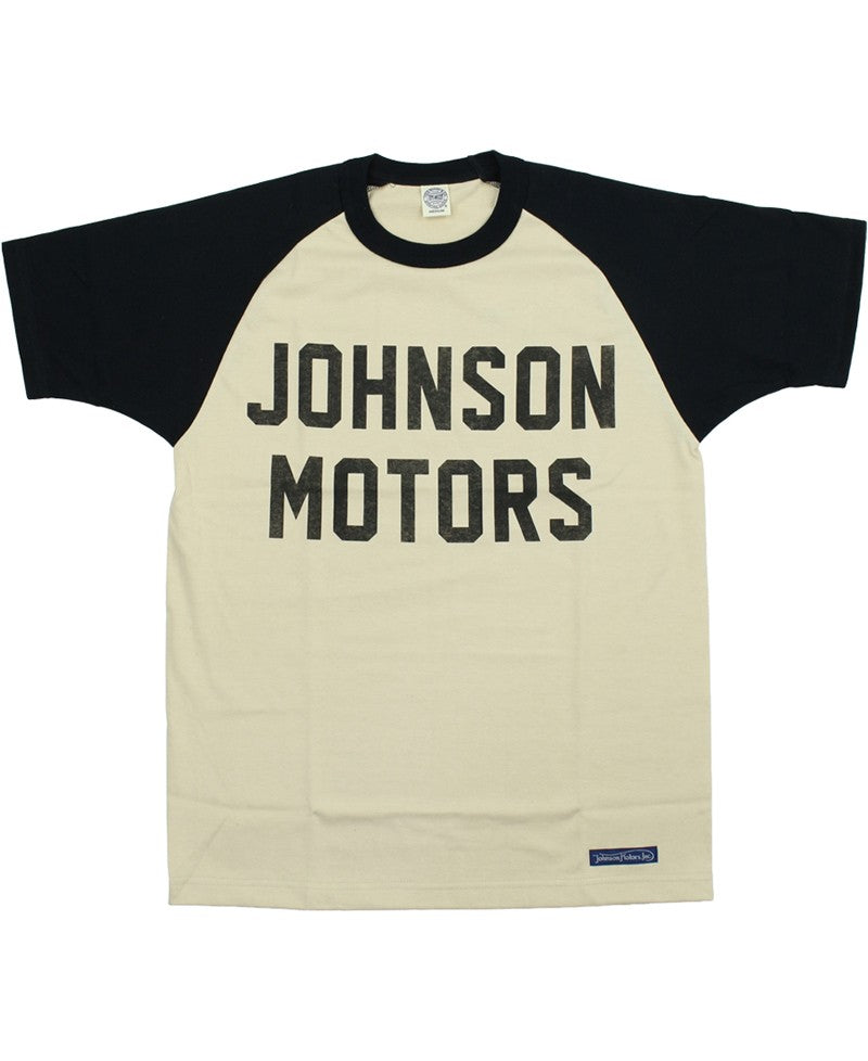TMC2635 / TOYS McCOY ON ANY SUNDAY RAGLAN TEE " JOHNSON MOTORS "