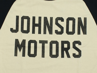 TMC2635 / TOYS McCOY ON ANY SUNDAY RAGLAN TEE " JOHNSON MOTORS "
