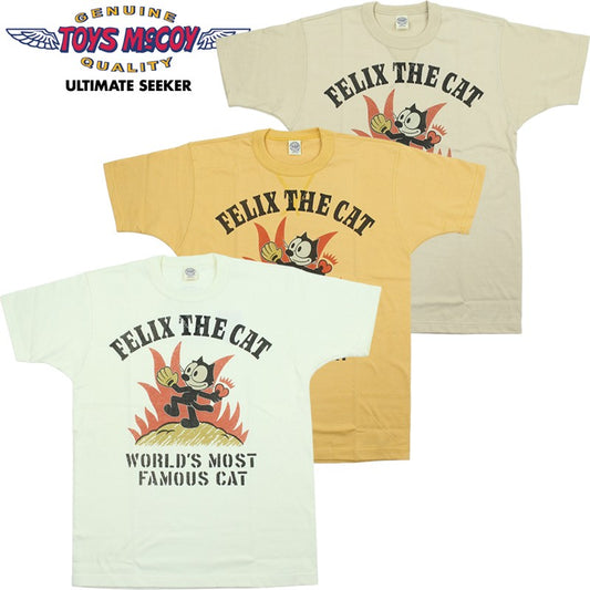 TMC2637 / TOYS McCOY FELIX THE CAT TEE“THE LUCKY CAT”