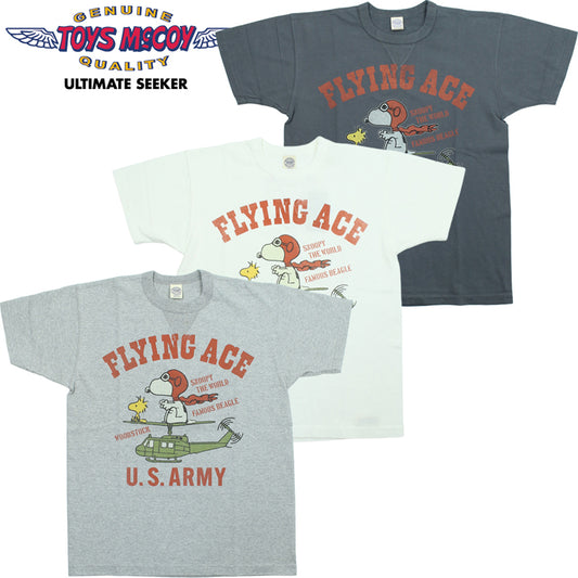 TMC2638 / TOYS McCOY PEANUTS TEE SNOOPY “FLYING ACE”