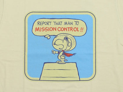 TMC2639 / TOYS McCOY PEANUTS TEE SNOOPY “MISSION CONTROL!!”
