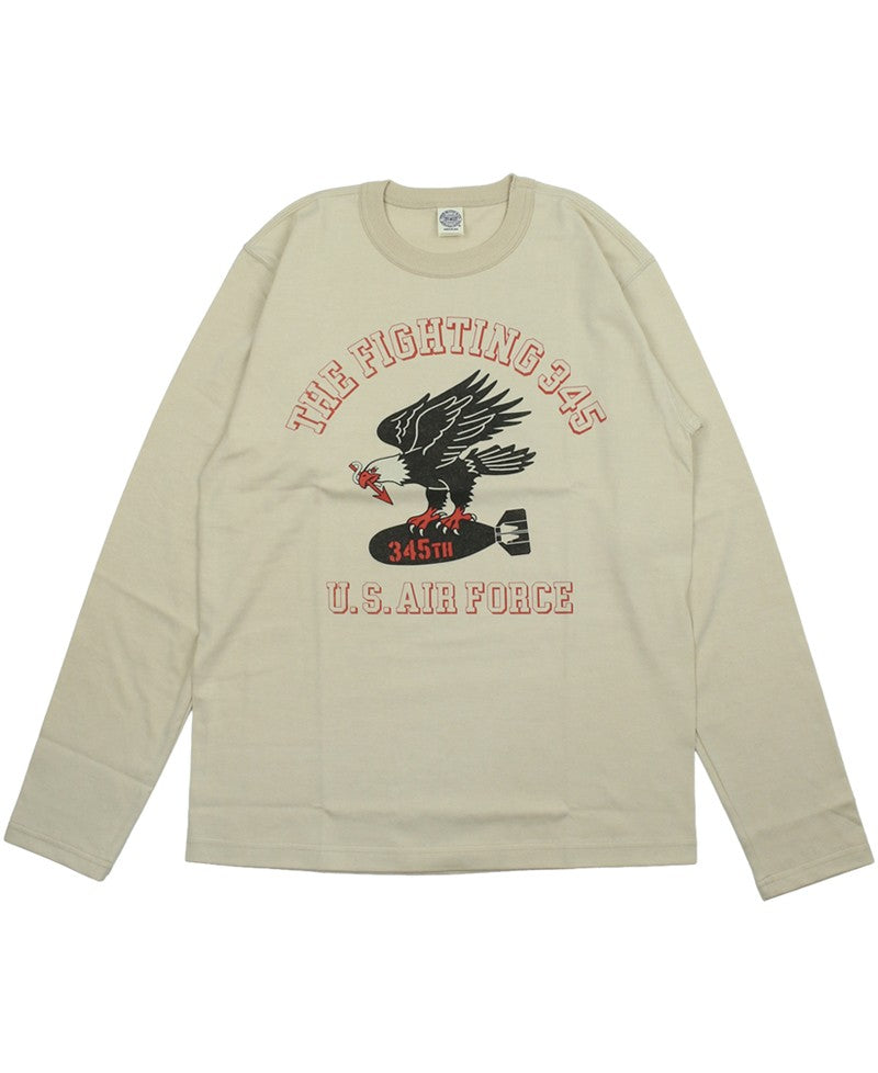 TMC2644 / TOYS McCOY MILITARY LONG SLEEVE TEE U.S.AIR FORCE "THE FIGHTING 345"