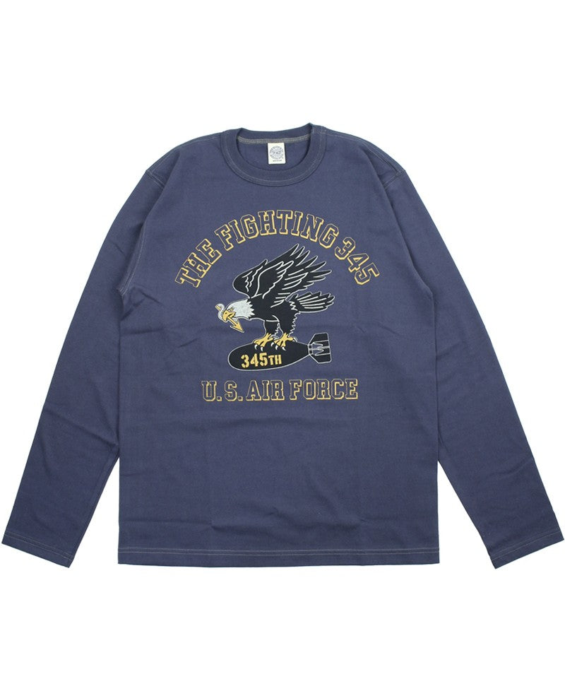 TMC2644 / TOYS McCOY MILITARY LONG SLEEVE TEE U.S.AIR FORCE "THE FIGHTING 345"