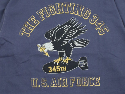 TMC2644 / TOYS McCOY MILITARY LONG SLEEVE TEE U.S.AIR FORCE "THE FIGHTING 345"
