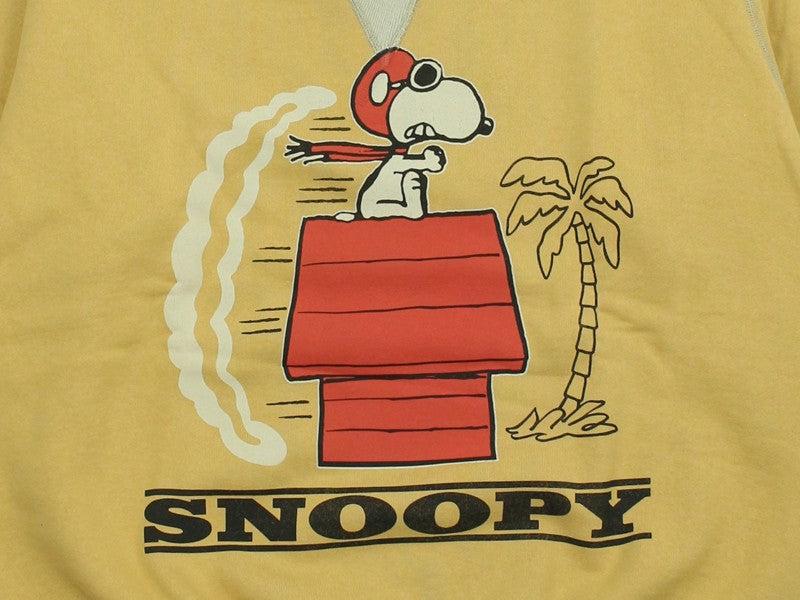 TMC2651 / TOYS McCOY HEAVYWEIGHT SWEAT SHIRT SNOOPY "CURSE YOU RED BARON"