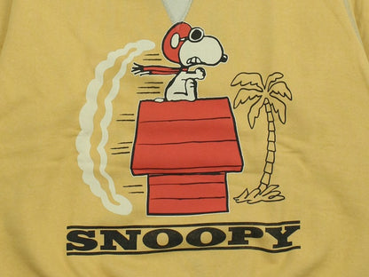 TMC2651 / TOYS McCOY HEAVYWEIGHT SWEAT SHIRT SNOOPY "CURSE YOU RED BARON"