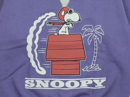 TMC2651 / TOYS McCOY HEAVYWEIGHT SWEAT SHIRT SNOOPY "CURSE YOU RED BARON"