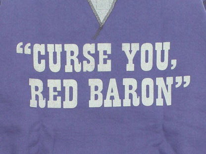TMC2651 / TOYS McCOY HEAVYWEIGHT SWEAT SHIRT SNOOPY "CURSE YOU RED BARON"