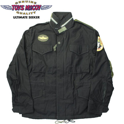 TMJ2321 / TOYS McCOY TAXI DRIVER M-65 COAT,MAN'S,FIELD W/HOOD BLACK