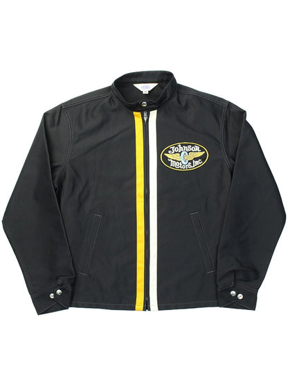 TMJ2410 / TOYS McCOY BECK NYLON/COTTON RACING JACKET JOHNSON MOTORS