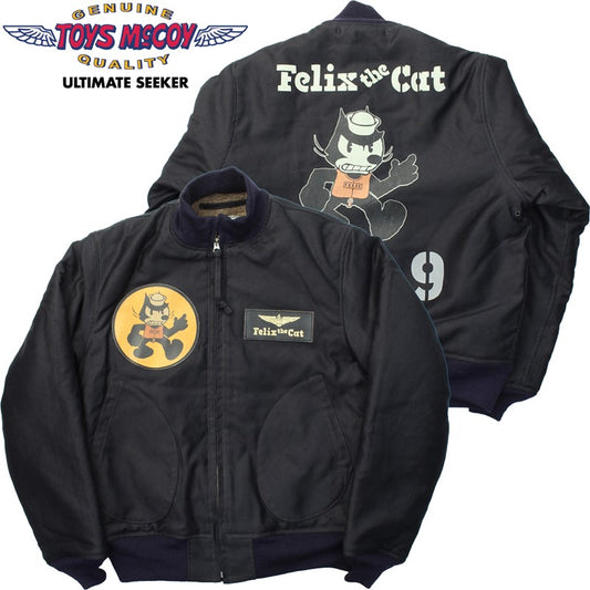 TMJ2421 / TOYS McCOY GROUND CREW DECK JACKET FELIX THE CAT "1919"