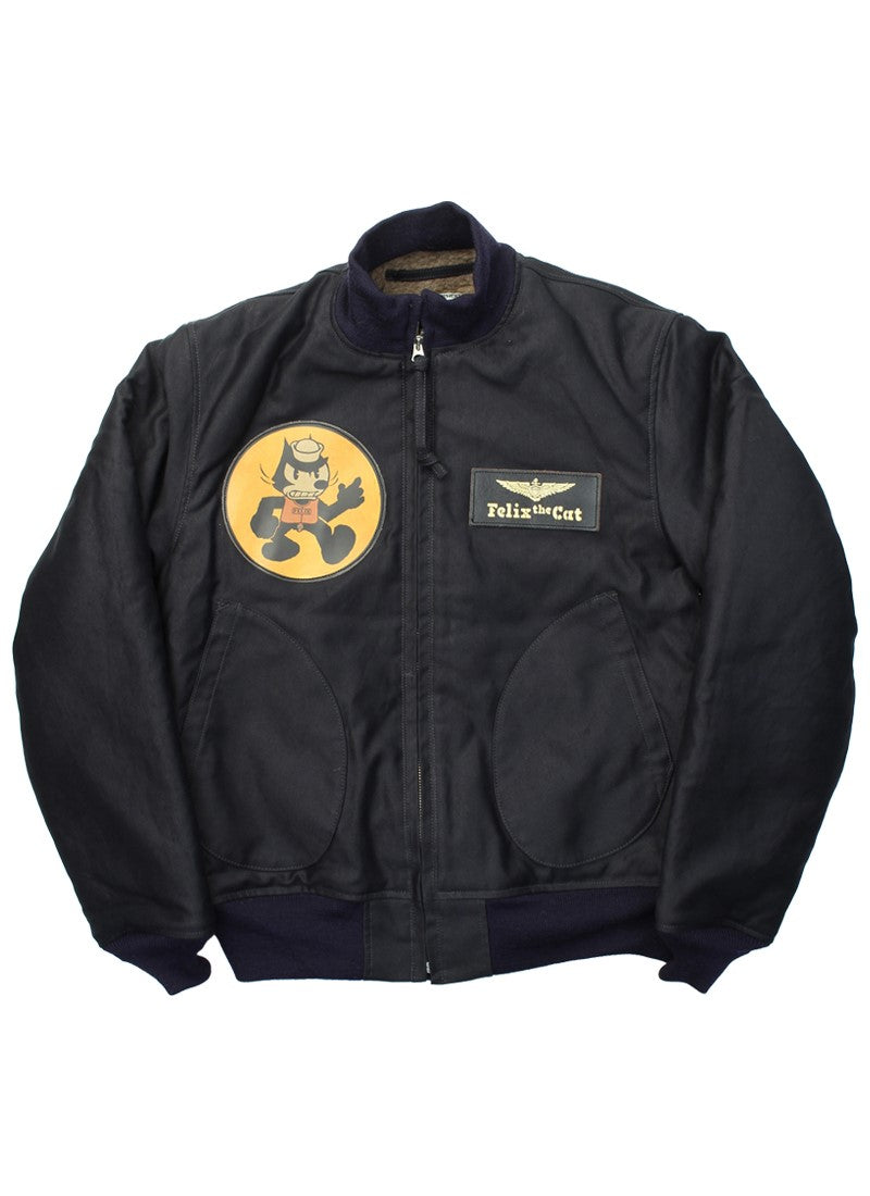 TMJ2421 / TOYS McCOY GROUND CREW DECK JACKET FELIX THE CAT "1919"