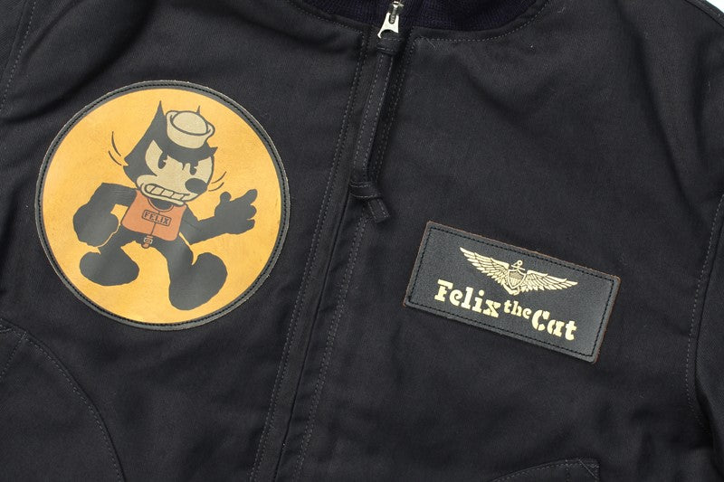 TMJ2421 / TOYS McCOY GROUND CREW DECK JACKET FELIX THE CAT "1919"