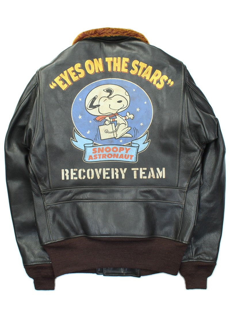 TMJ2425 / TOYS McCOY TYPE G-1 MIL-J-7823D SNOOPY "EYES ON THE STARS"