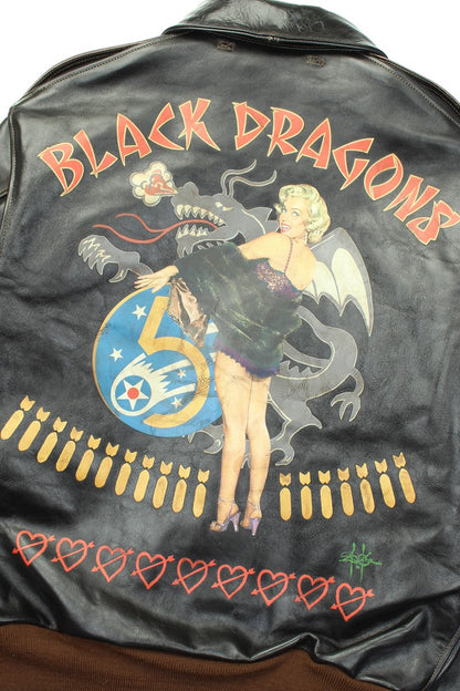 TMJ2427 / TOYS McCOY TYPE A-2 TOYS McCOY MFG.CO. MARILYN MONROE "BLACK DRAGONS"