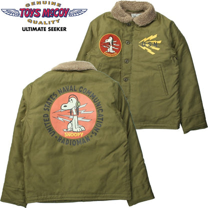 TMJ2441 / TOYS McCOY N-1 DECK JACKET SNOOPY "RADIOMAN"