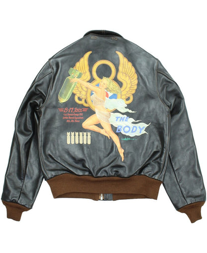 TMJ2517 / TOYS McCOY TYPE A-2 ROUGH WEAR CLOTHING CO.FLYING FORTRESS "THE BODY "