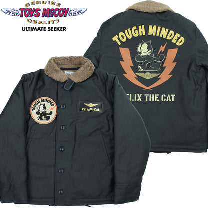 TMJ2522 / TOYS McCOY N-1 DECK JACKET FELIX THE CAT "TOUGH MINDED"