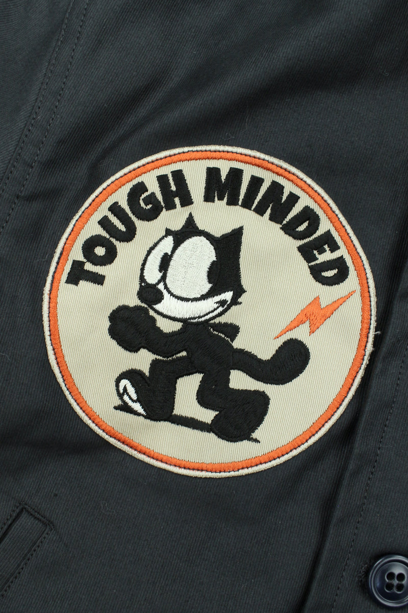 TMJ2522 / TOYS McCOY N-1 DECK JACKET FELIX THE CAT "TOUGH MINDED"
