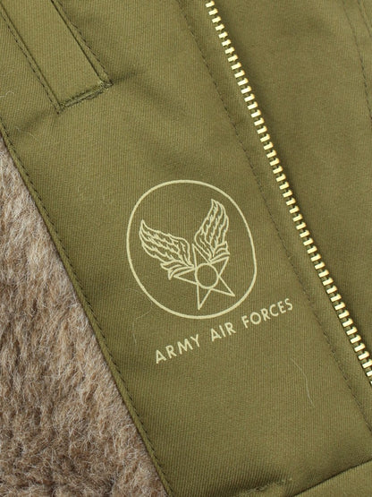 TMJ2529 / TOYS McCOY TYPE B-10 TOYS McCOY MFG.CO. WHITE MOUTON / RED RIBBED