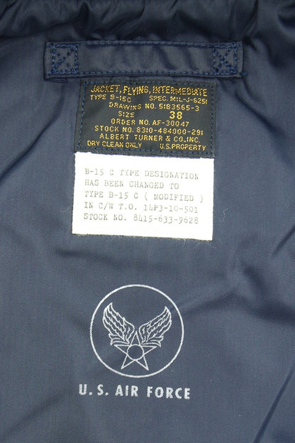 TMJ2531 / TOYS McCOY TYPE B-15C(MOD) ALBERT TURNER 7TH AIR FORCE "90TH TAC FTR SQ".