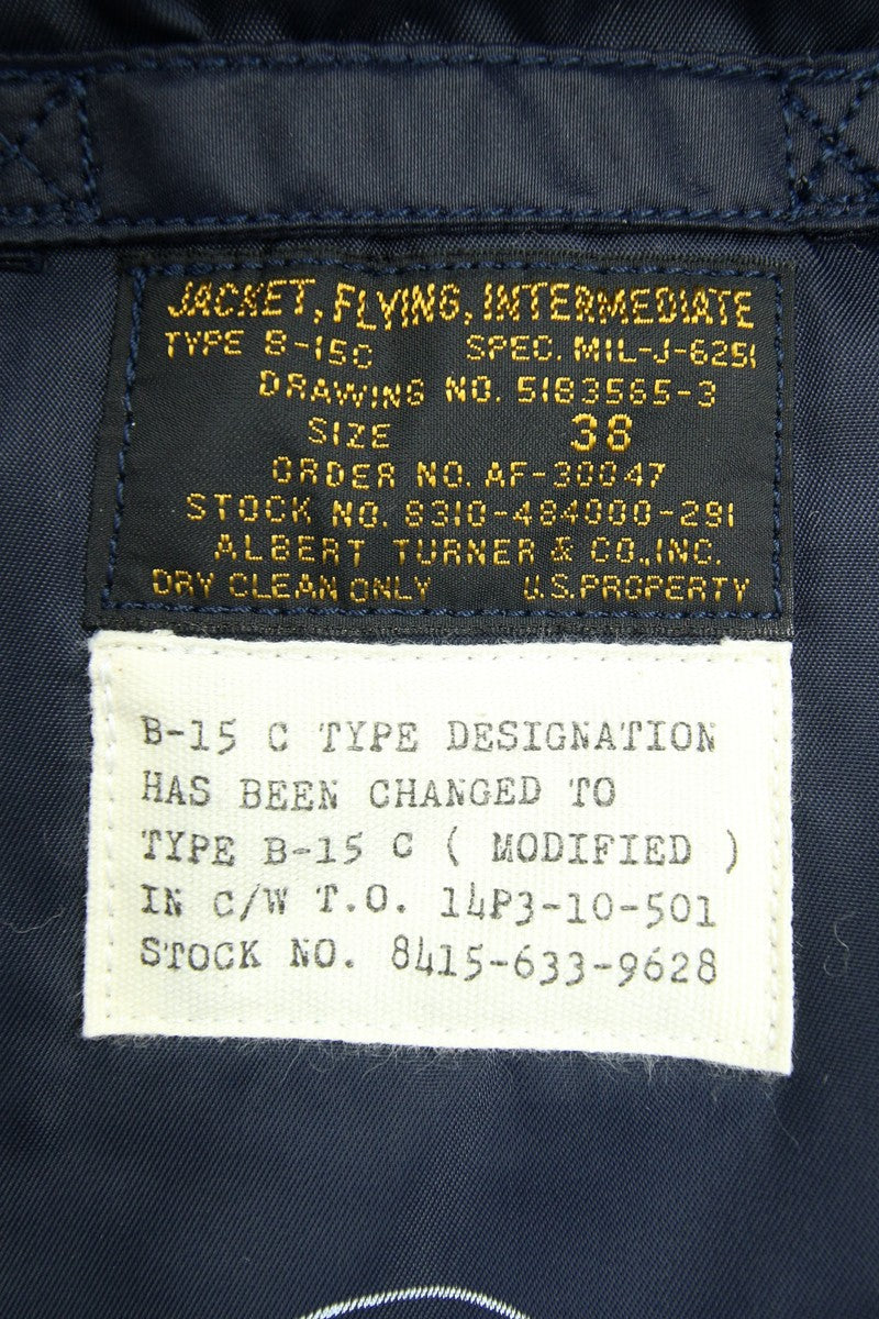 TMJ2531 / TOYS McCOY TYPE B-15C(MOD) ALBERT TURNER 7TH AIR FORCE "90TH TAC FTR SQ".