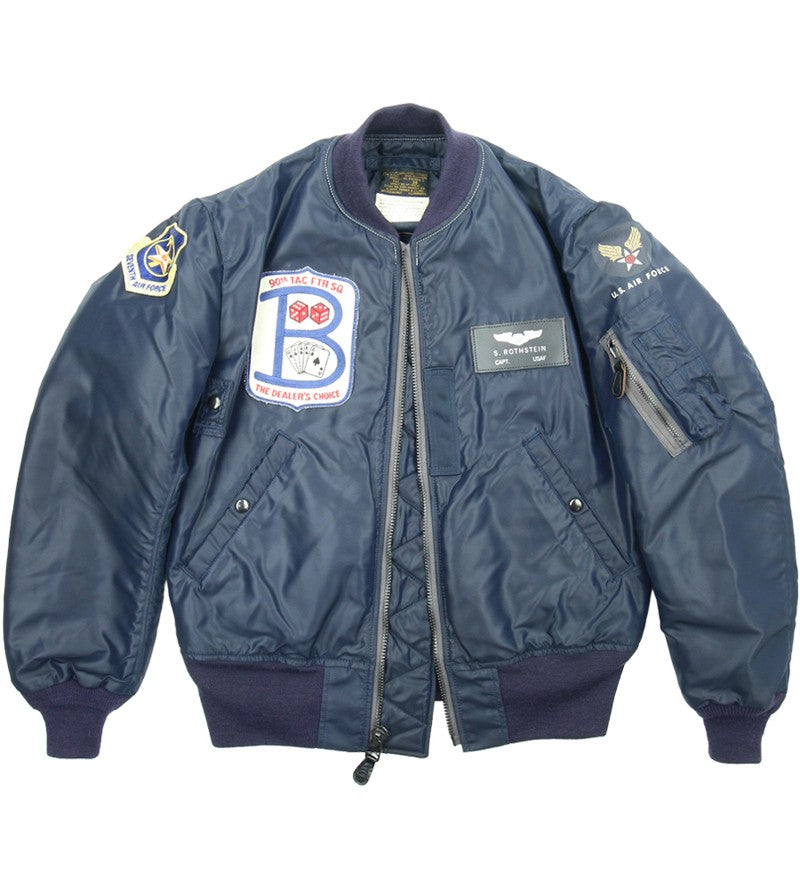 TMJ2531 / TOYS McCOY TYPE B-15C(MOD) ALBERT TURNER 7TH AIR FORCE "90TH TAC FTR SQ".