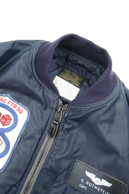 TMJ2531 / TOYS McCOY TYPE B-15C(MOD) ALBERT TURNER 7TH AIR FORCE "90TH TAC FTR SQ".