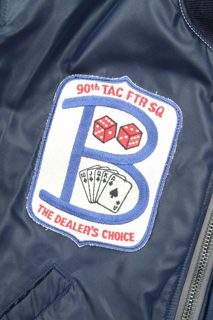 TMJ2531 / TOYS McCOY TYPE B-15C(MOD) ALBERT TURNER 7TH AIR FORCE "90TH TAC FTR SQ".