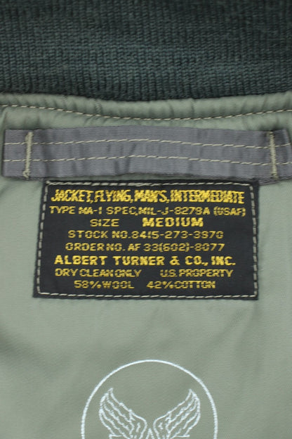 TMJ2533 / TOYS McCOY TYPE MA-1 ALBERT TURNER MIL-J-8279A