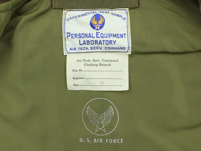 TMJ2604 / TOYS McCOY TYPE L-2 TEST SAMPLE T. McCOY "AF 30962600"