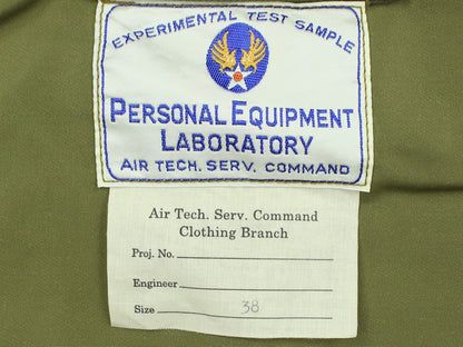 TMJ2604 / TOYS McCOY TYPE L-2 TEST SAMPLE T. McCOY "AF 30962600"