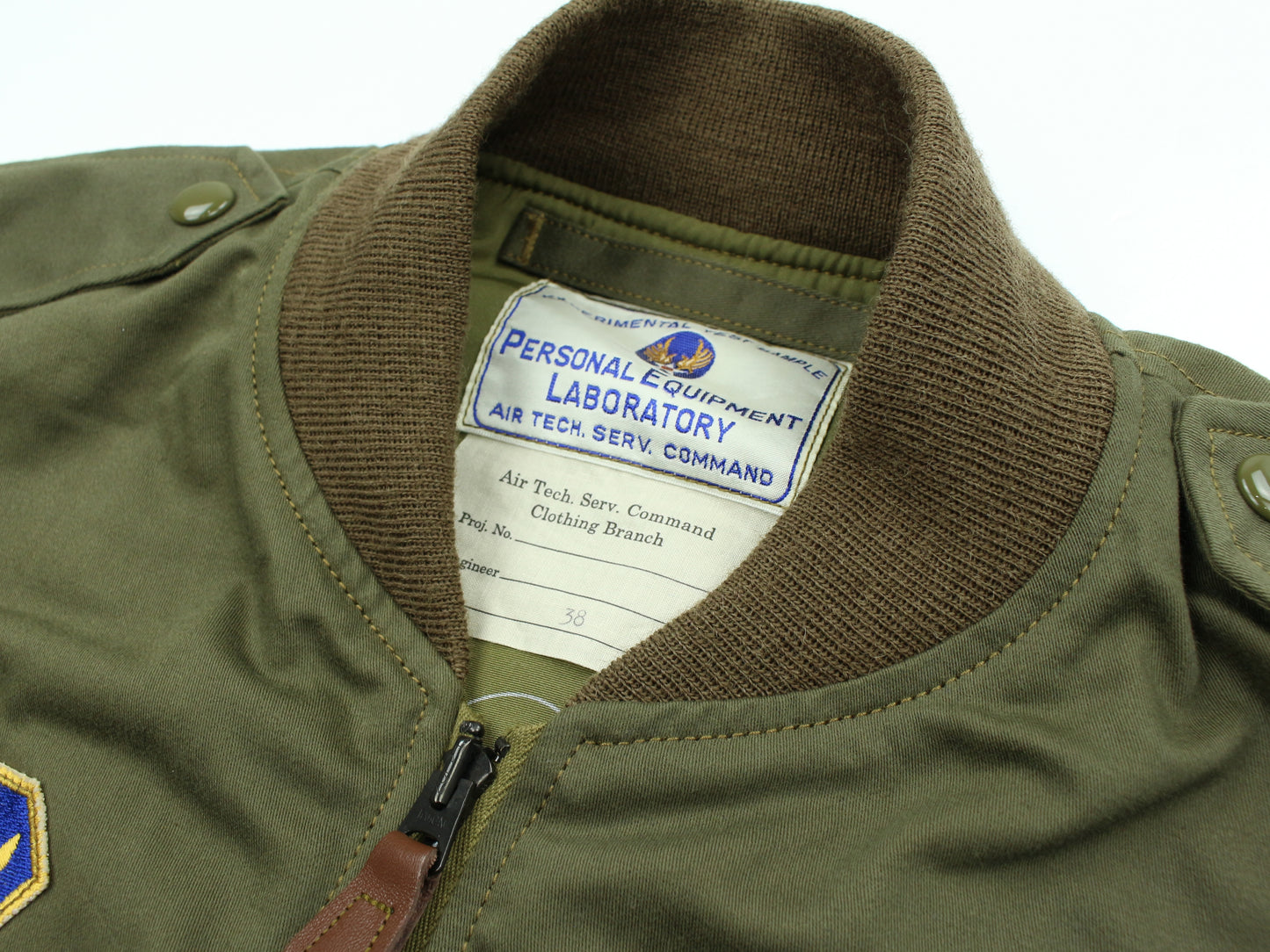 TMJ2604 / TOYS McCOY TYPE L-2 TEST SAMPLE T. McCOY "AF 30962600"