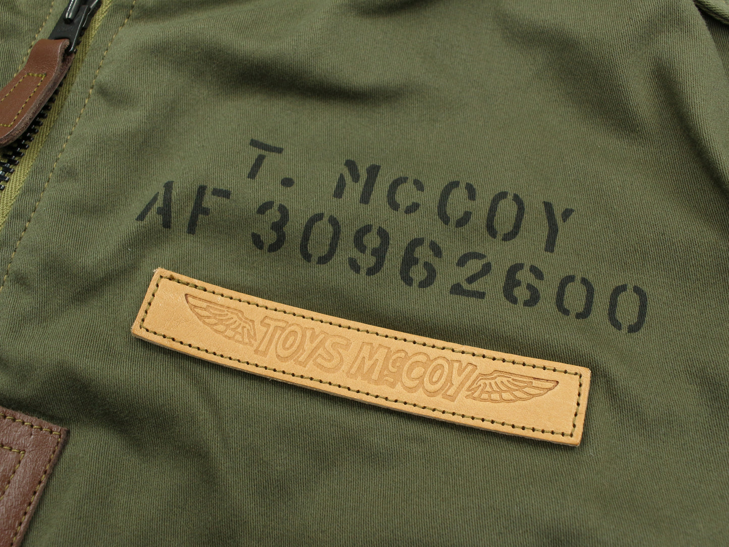 TMJ2604 / TOYS McCOY TYPE L-2 TEST SAMPLE T. McCOY "AF 30962600"