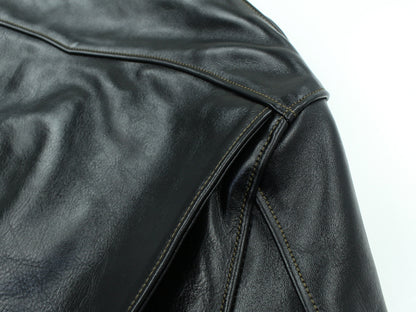 TMJ2642 / TOYS McCOY HORSE HIDE LEATHER SPORTS JACKET ROUGH WEAR CLOTHING Co.