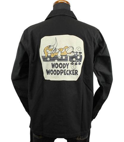 TMS2303 / TOYS McCOY UTILITY SHIRT, RIP STOP " WOODY WOODPECKER "