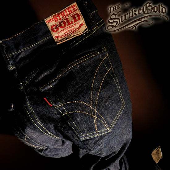 The Strike Gold Jeans – Klaxon Japanese Denim