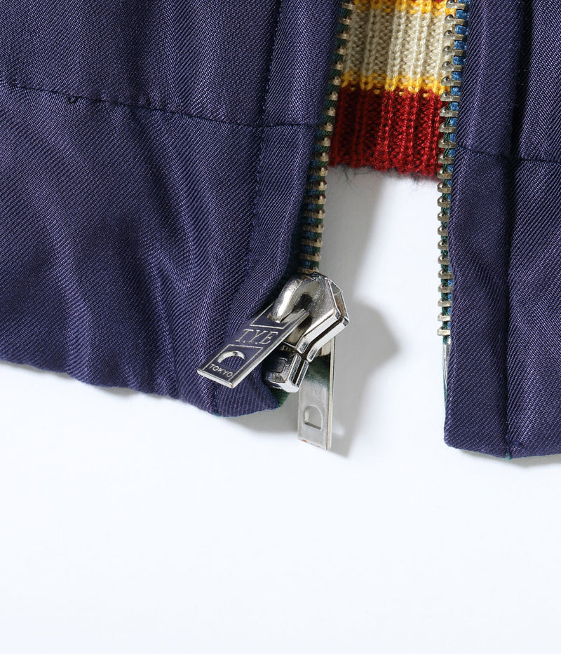 TT15793-128 / TAILOR TOYO Mid 1950s Style Acetate Souvenir Jacket “SNAKE & SKULL” × “DRAGON HEAD” (AGING MODEL)