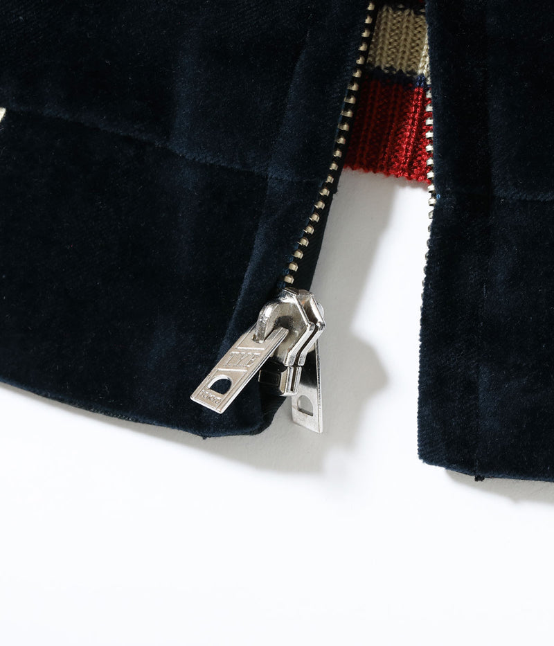 TT15795-128 / TAILOR TOYO Mid 1950s Style Velveteen (Two-tone) × Acetate Souvenir Jacket “WHITE DRAGON” × “EAGLE”